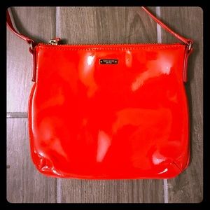 Kate spade red patent leather purse